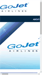 Mobile Screenshot of gojetairlines.com